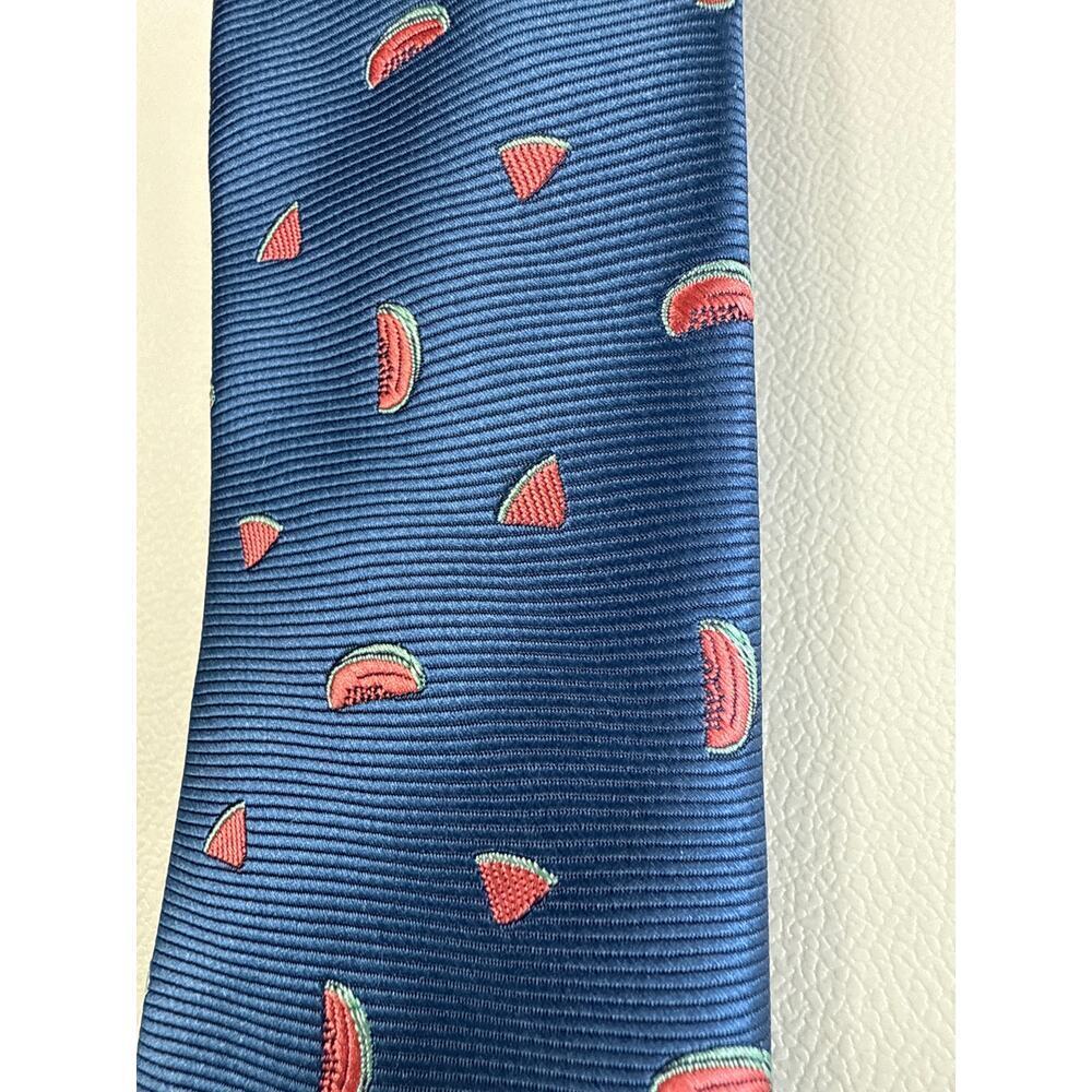 BARIII Navy Blue Pink Watermelon Slice Tie | NWT